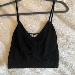 Zara cropped tank top